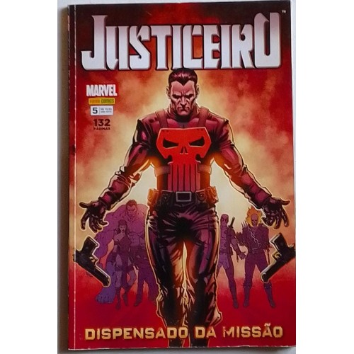 JUSTICEIRO NÚMERO 5 DISPENSADO DA MISSÃO