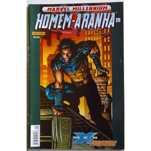 HOMEM ARANHA MARVEL MILLENNIUM NÚMERO 25