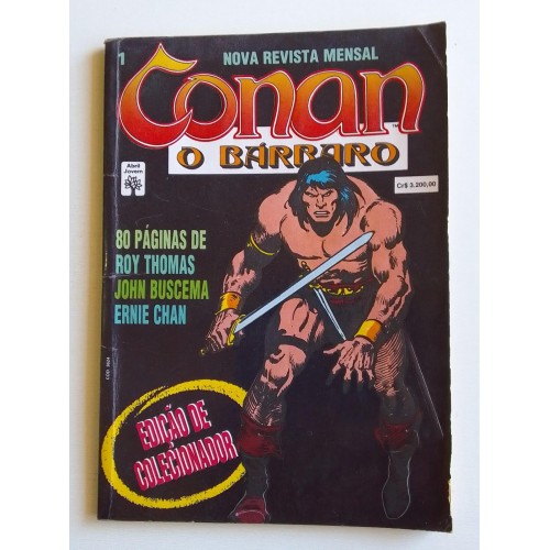 CONAN  O BARBARO NÚMERO 1  (formatinho)