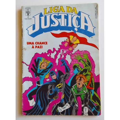 LIGA DA JUSTIÇA NÚMERO  2  (formatinho)