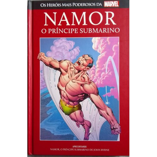 OS HERÓIS MAIS PODEROSOS DA MARVEL (CAPA DURA) NÚMERO 20 NAMOE O PRÍNCIPE SUBMARINO