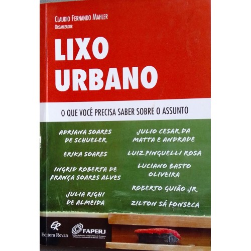 CLAUDIO FERNANDO MAHLER LIXO URBANO