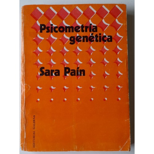 PSICOMETRÍA GENÉTICA-SARA PAÍM PSICOMETRÍA GENÉTICA-SARA PAÍM