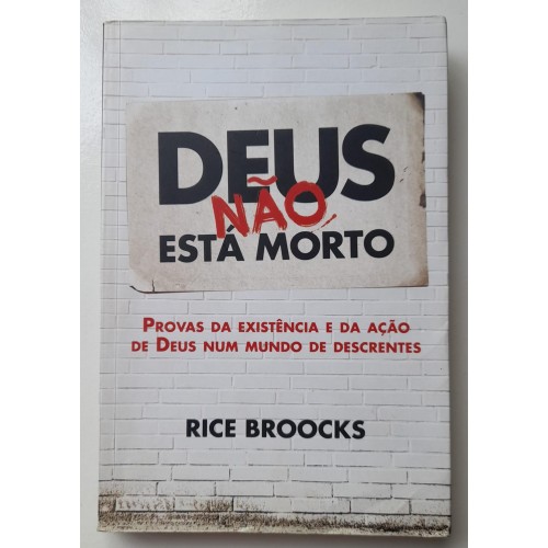 DEUS NÃO ESTÁ MORTO