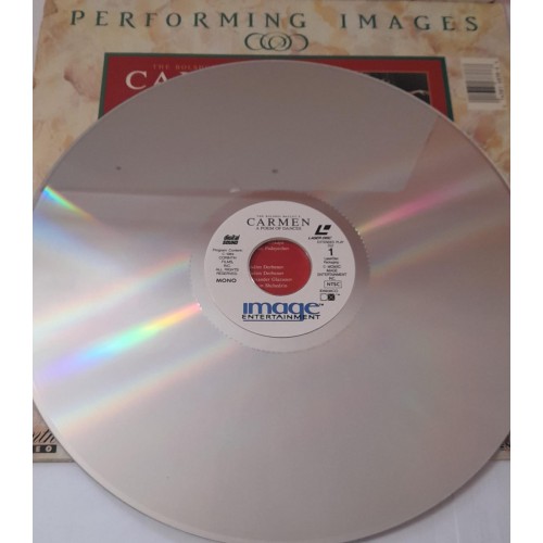 DISC-LASER  THE BOLSHOI CARMEN:A POEM OF DANCES-PERFORMING IMAGES