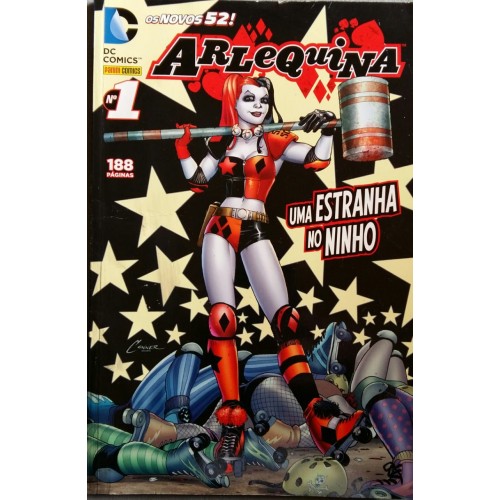 DC ARLEQUINA UMA ESTRANHA NO NINHO NÚMERO  01  