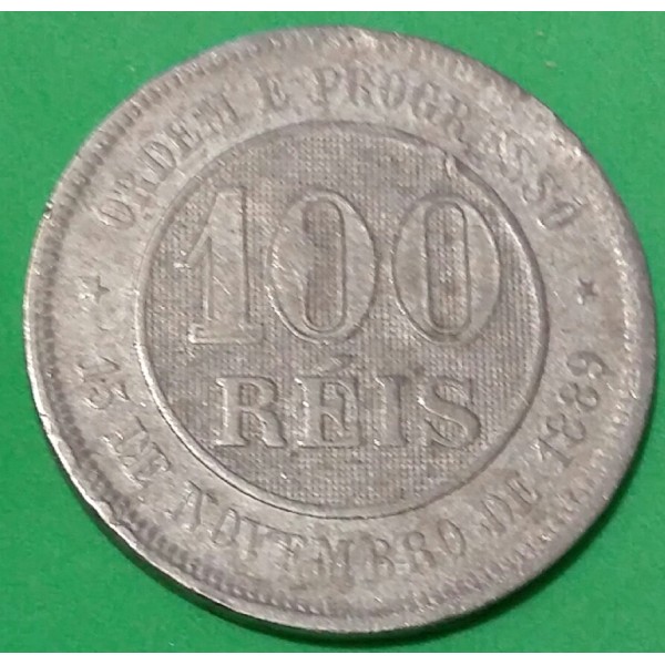 BRASIL  100 RÉIS ANO 1895
