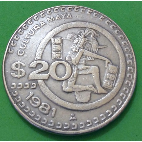 MEXICO 20 PESOS ANO 1981