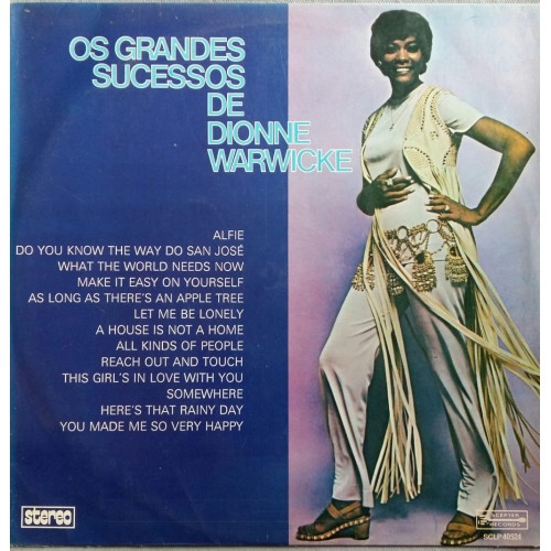 LP-OS GRANDES SUCESSOS DE DIONNE WARWICKE