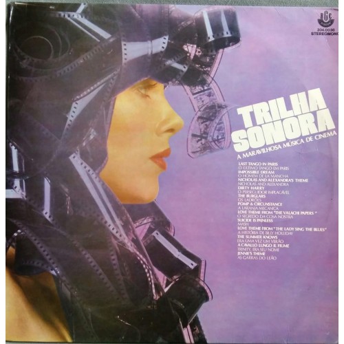 LP TRILHA SONORA A MARAVILHOSA MÚSICA DE CINEMA