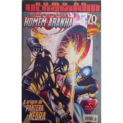 RUMO AO ULTIMATUM HOMEM ARANHA  A ORIGEM DO PANTERA NEGRA Nº96