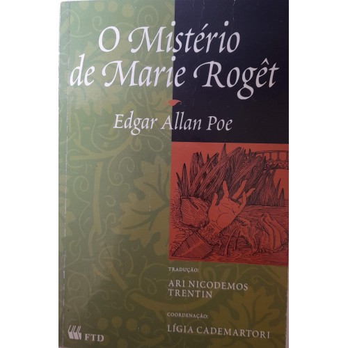 O MISTÉRIO DE MARIE ROGÊT/EDGAR ALLAN POE