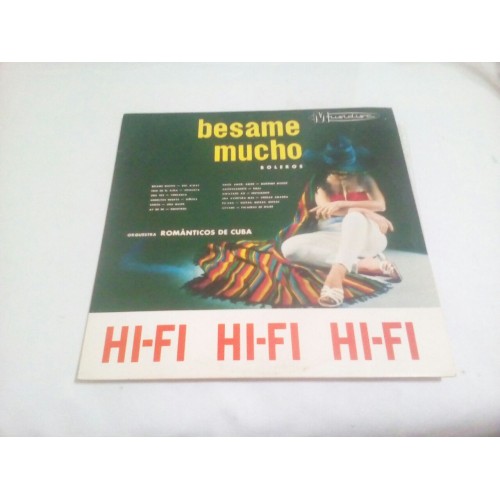 LP ROMANTICOS DE CUBA BESAME MUCHO