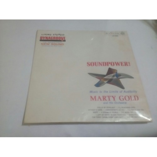 LP SOUNDPOWER MARTY  GOLD NEW SOUND