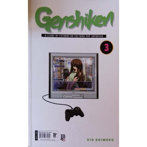 GENSHIKEN-O CLUBE DE ESTUDOS DA CULTURA POP JAPONESA  VOL.3