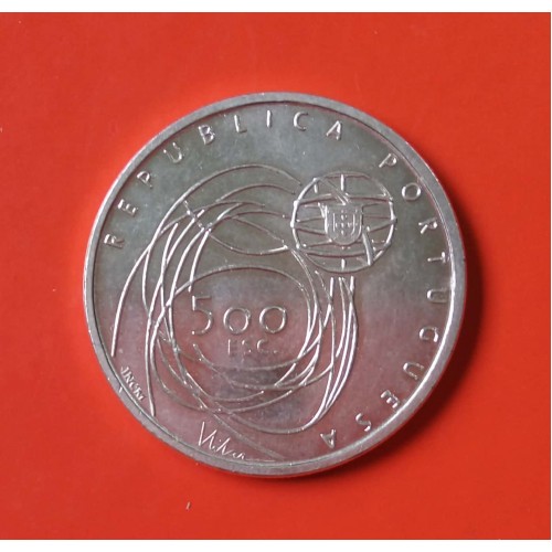 PORTUGAL 500 ESCUDO DE PRATA PORTO CAPITAL EUROPÉIA DA CULTURA