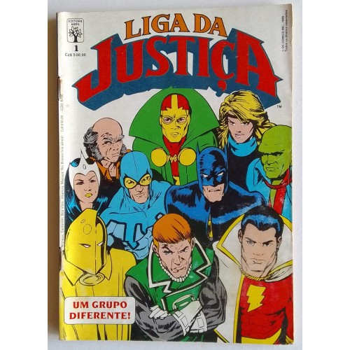 LIGA DA JUSTIÇA NÚMERO  1  (formatinho)